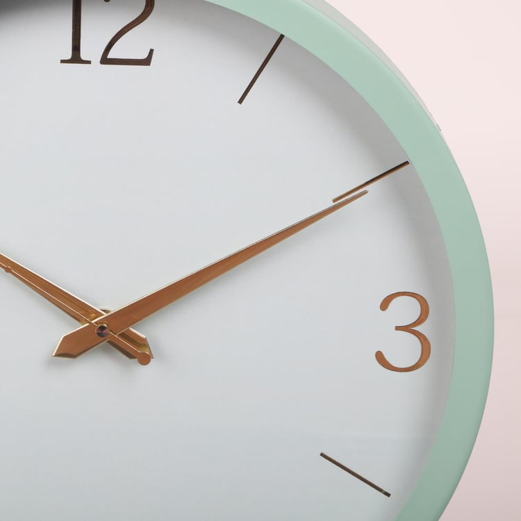 Hello Spring Metal Wall Clock - 30cm