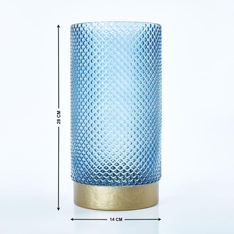 Brian Ellery Glass Hurricane Candle Holder