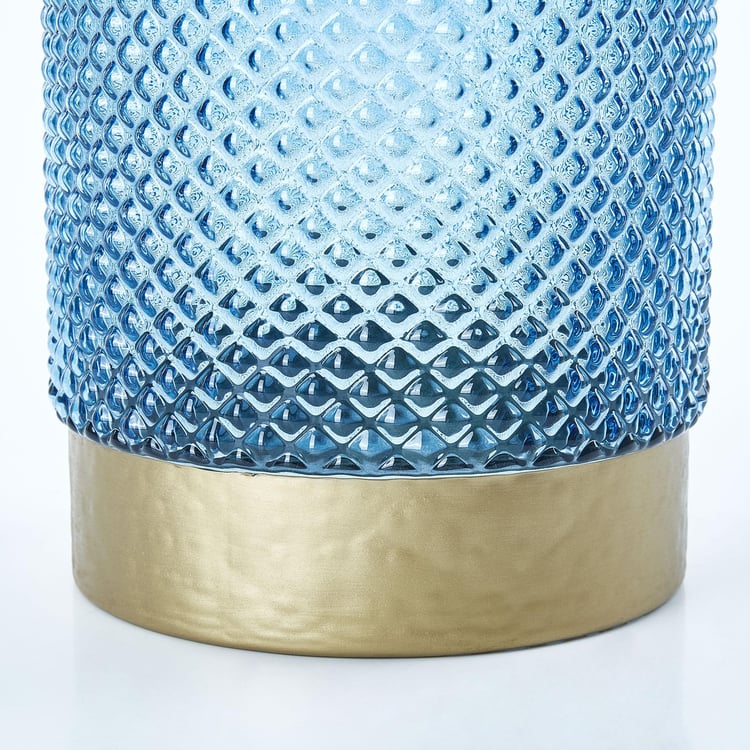 Brian Ellery Glass Hurricane Candle Holder