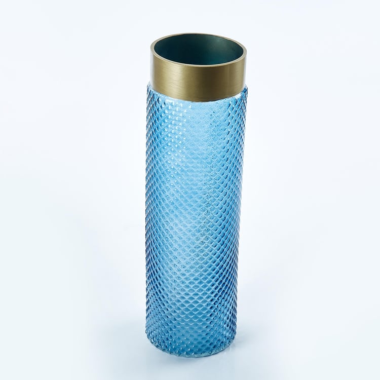 Brian Ellery Glass Tall Vase
