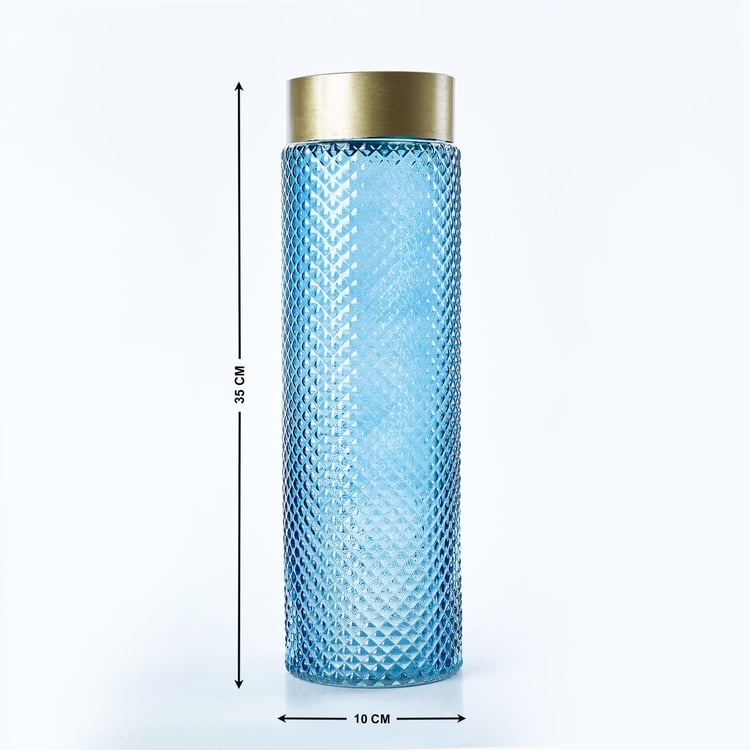 Brian Ellery Glass Tall Vase