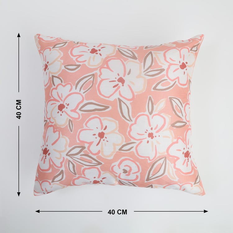 Spinel Set of 4 Printed Cushion Cover - 40x40cm