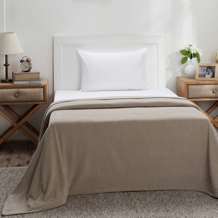 MASPAR Colorart Cotton Geometric Single Bed Cover