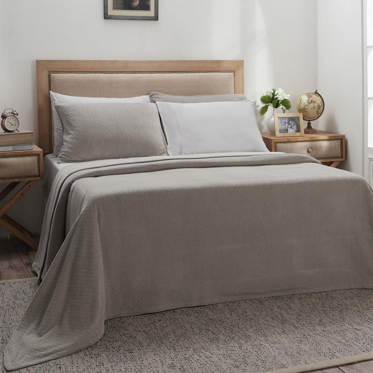 MASPAR Colorart Cotton Double Bed Cover