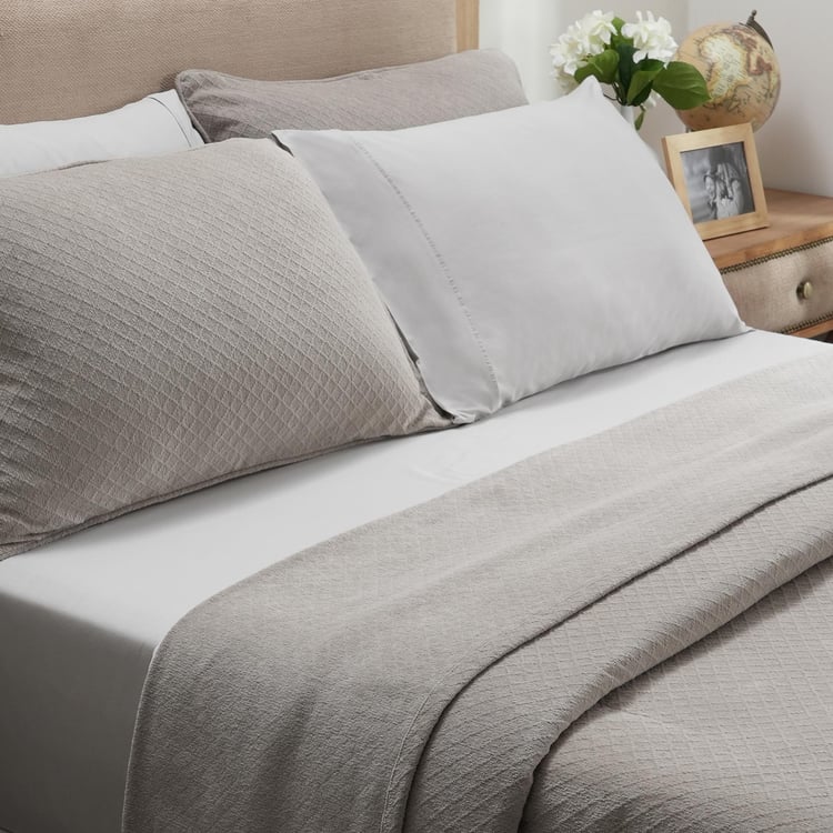 MASPAR Colorart Cotton Double Bed Cover