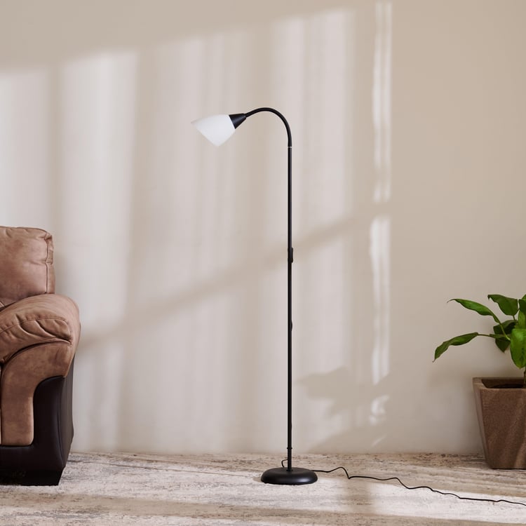 Tokyo Iron Floor Lamp with Movable Shade