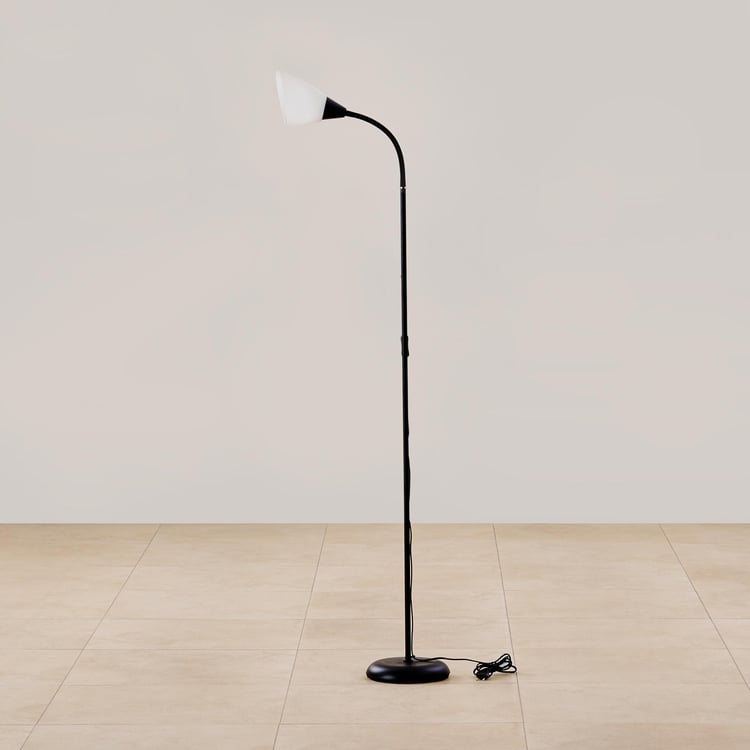 Tokyo Iron Floor Lamp with Movable Shade