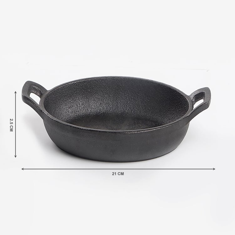 Chef Special Cast Iron Mini Oval Pan - 21.9cm