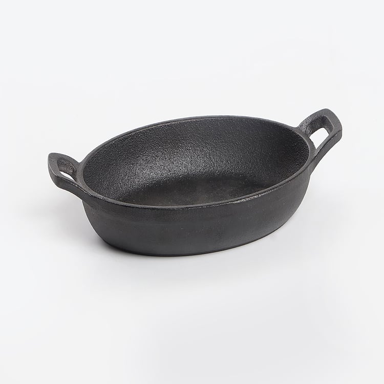 Chef Special Cast Iron Mini Oval Pan - 21.9cm