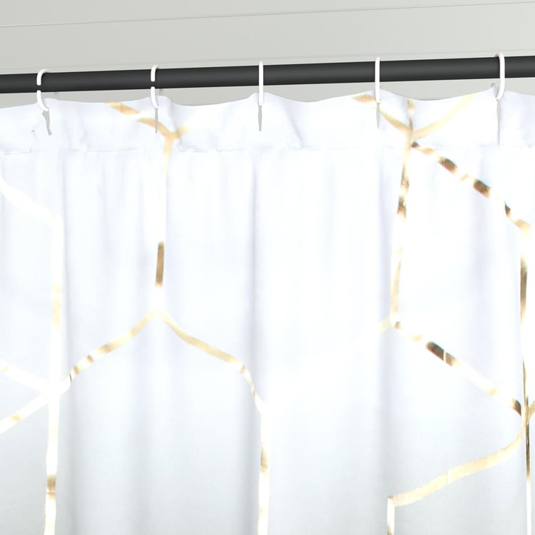 Aubree Printed Shower Curtain - 180x180cm