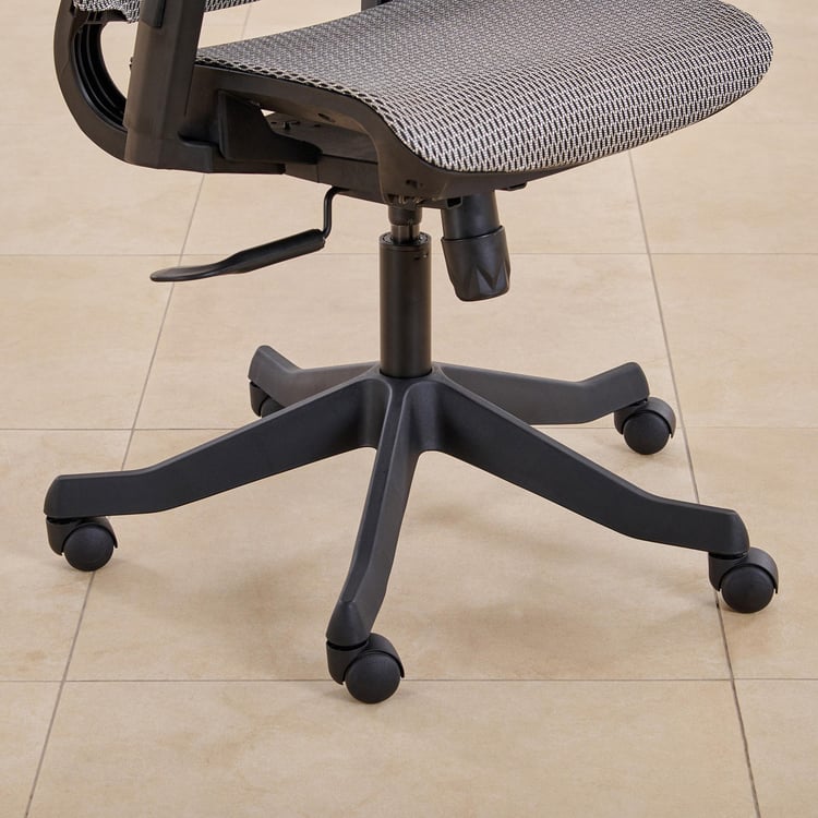 Franklin Mesh Medium Back Office Chair - Grey