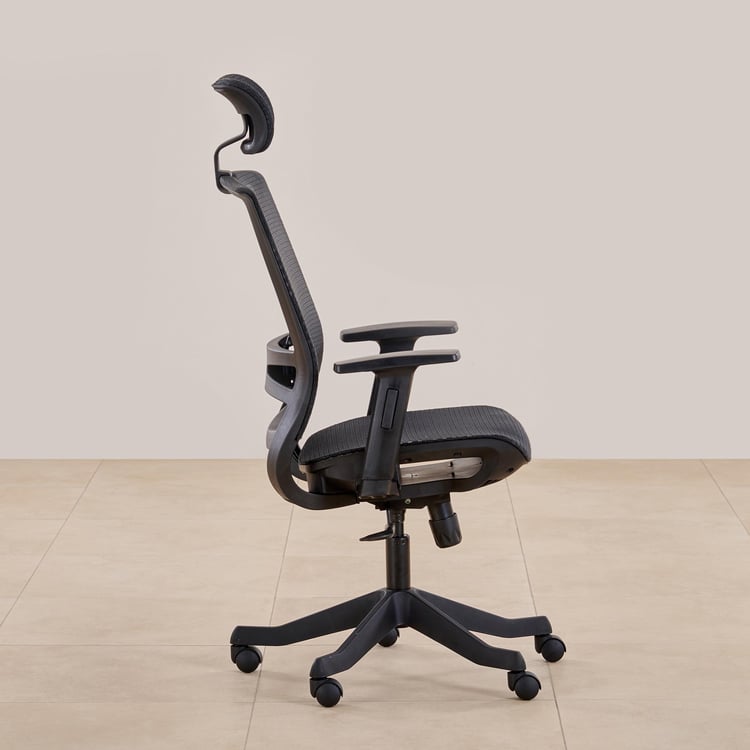 Kepler Mesh High Back Office Chair - Black