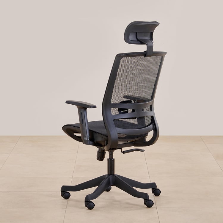 Kepler Mesh High Back Office Chair - Black