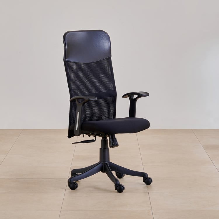 Pascal Mesh High Back Office Chair - Black