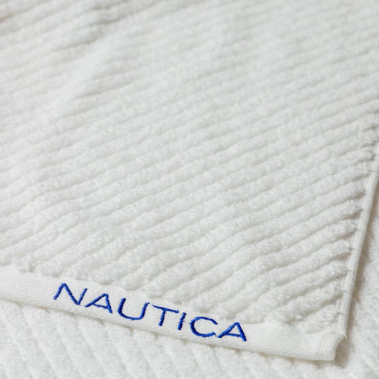 NAUTICA Cross View Set of 2 Cotton Hand Towels - 60x40cm
