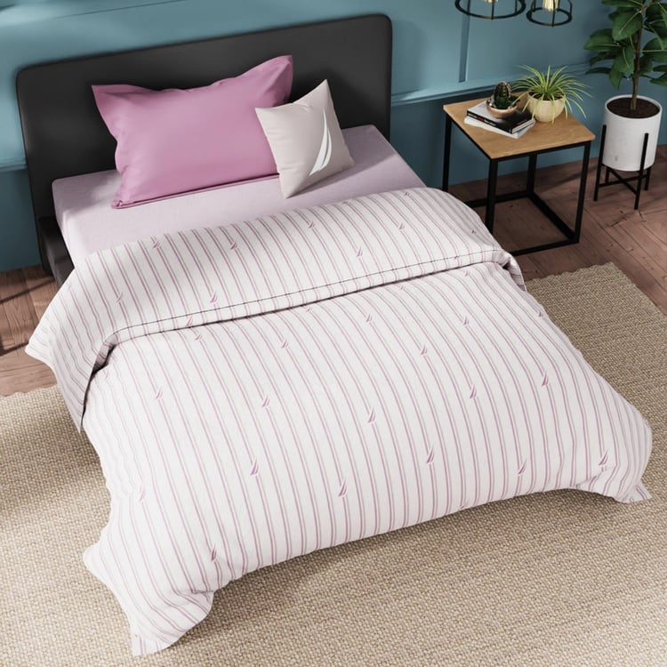 NAUTICA Fairwater Cotton Striped Single Comforter