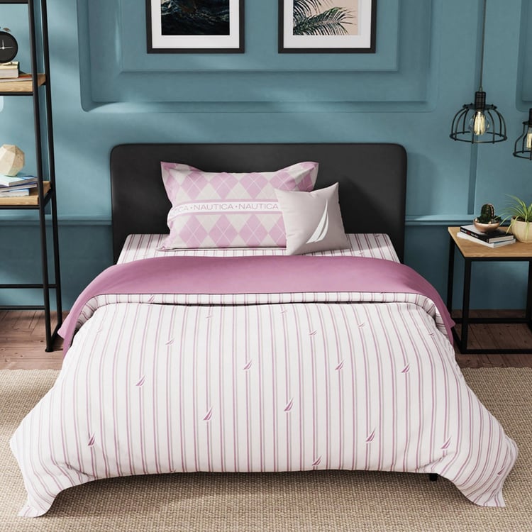 NAUTICA Fairwater Cotton Striped Single Comforter