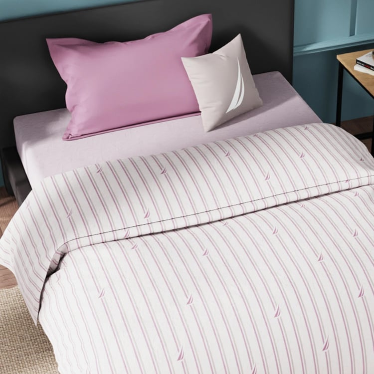 NAUTICA Fairwater Cotton Striped Single Comforter