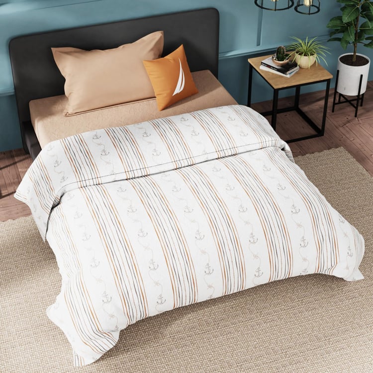 NAUTICA Fairwater Cotton Striped Single Comforter