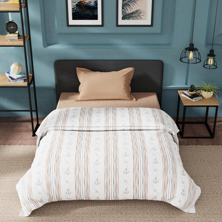 NAUTICA Fairwater Cotton Striped Single Comforter