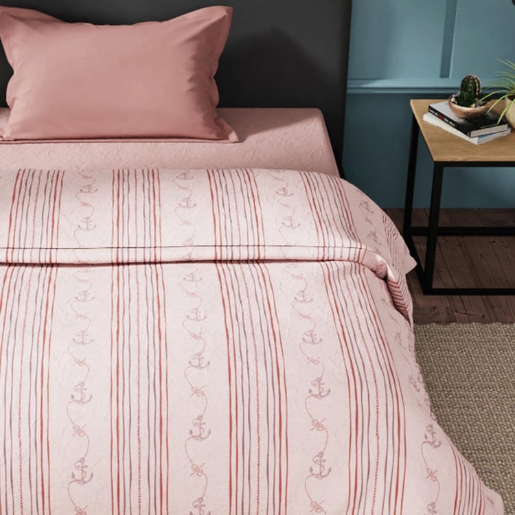 NAUTICA Fairwater Cotton Striped Single Comforter