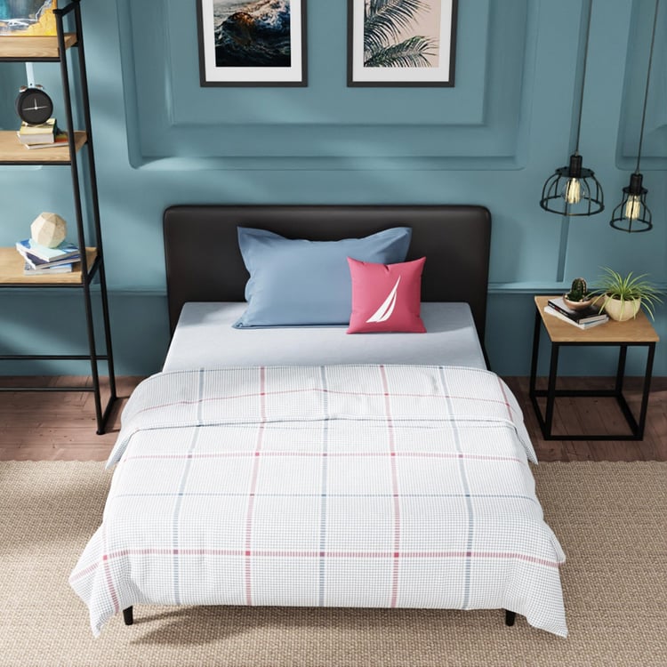 NAUTICA Fairwater Cotton Geometric Printed Single Dohar