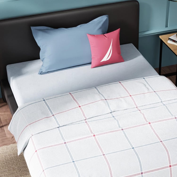 NAUTICA Fairwater Cotton Geometric Printed Single Dohar