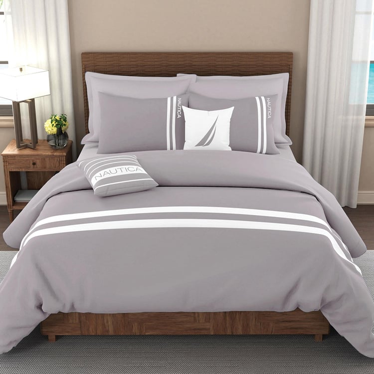 NAUTICA Coastal Stripe Cotton Double Comforter