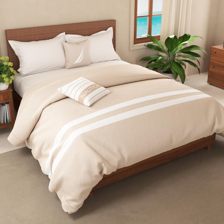 NAUTICA Coastal Stripe Cotton Double Comforter