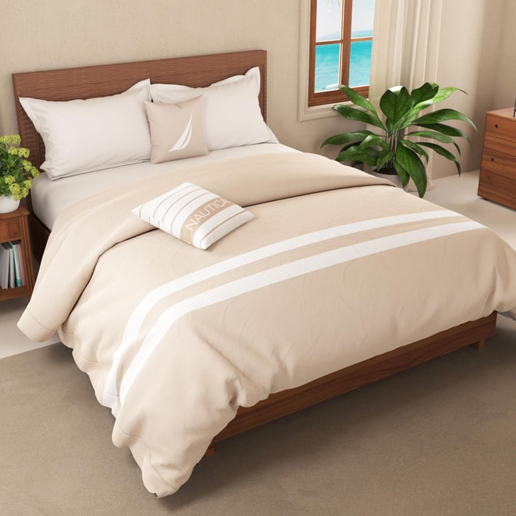 NAUTICA Coastal Stripe Cotton Double Comforter