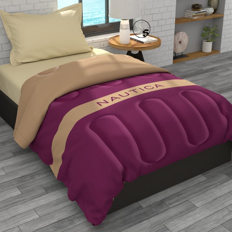 NAUTICA Signature Printed Single Comforter