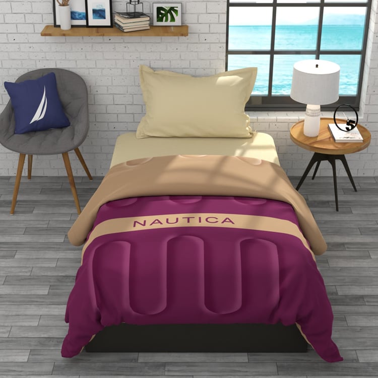 NAUTICA Signature Printed Single Comforter