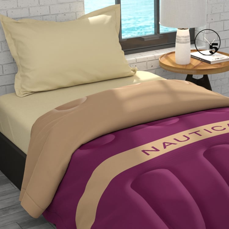 NAUTICA Signature Printed Single Comforter