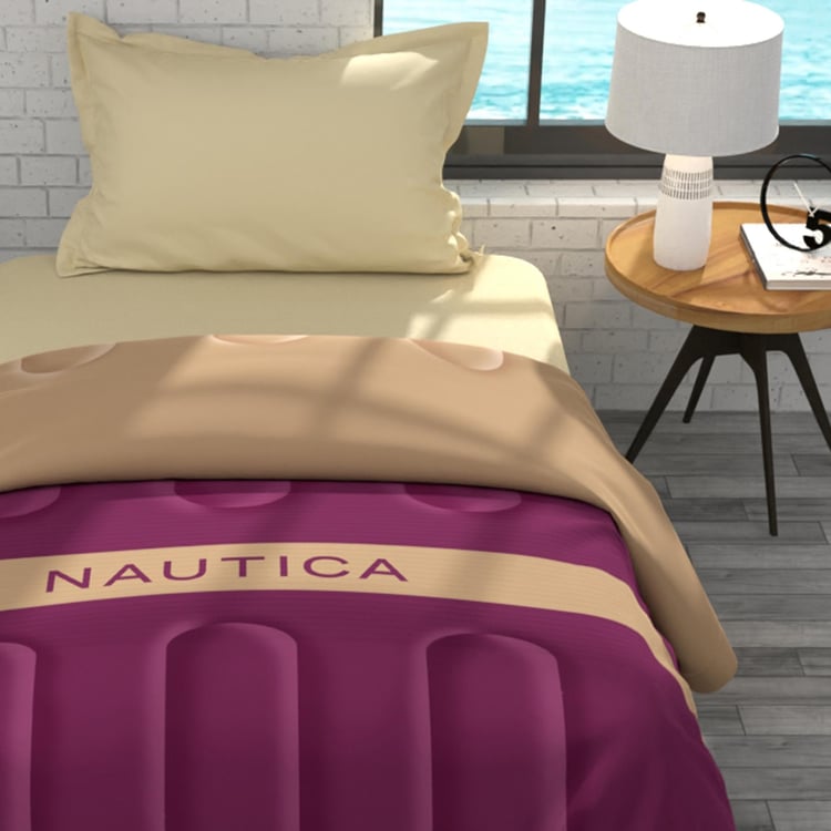 NAUTICA Signature Printed Single Comforter