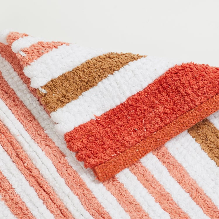 Spinel Striped Bath Mat - 60x40cm