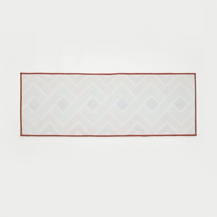 Nova Roman Empire Geometric Anti-Slip Bath Runner - 130x50cm