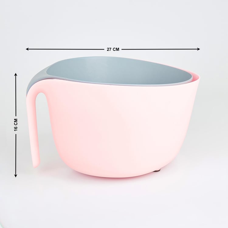 Colour Refresh Polypropylene Colander with Mixing Bowl