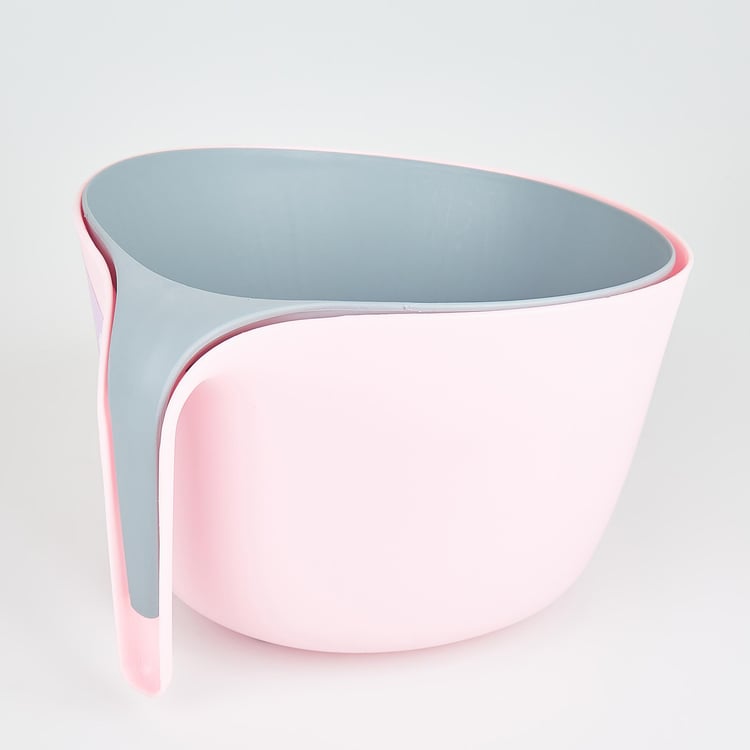 Colour Refresh Polypropylene Colander with Mixing Bowl