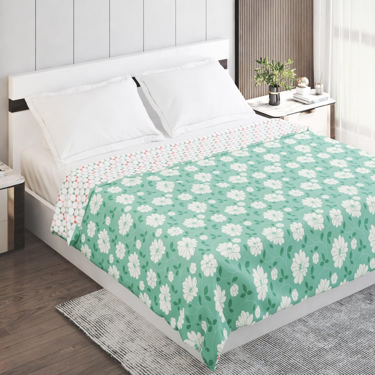 Pacific Juniper Microfibre Printed Double Dohar