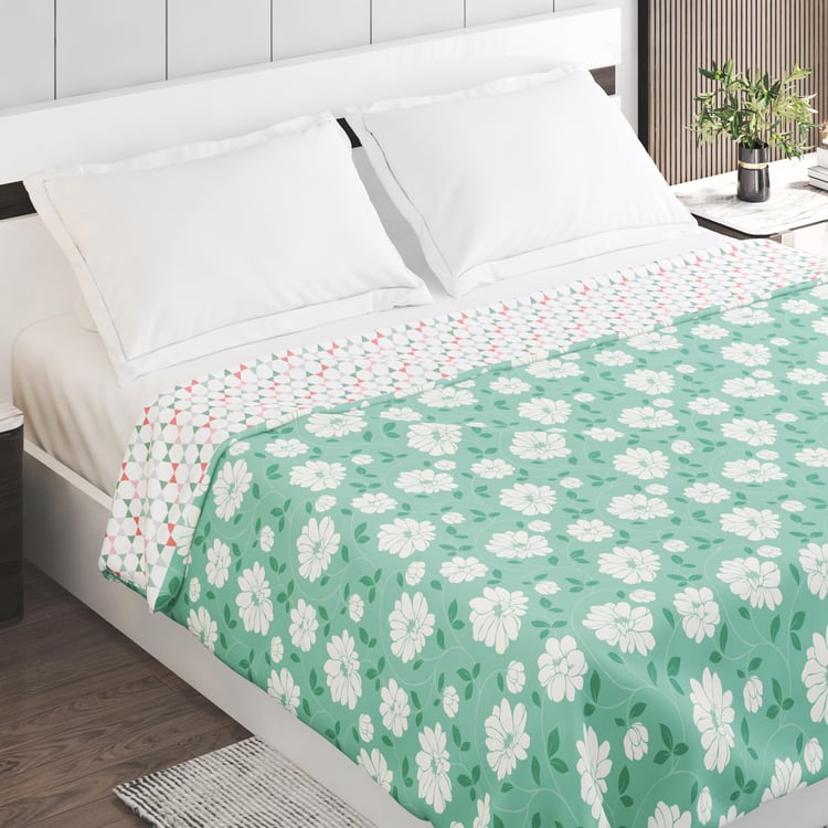 Pacific Juniper Microfibre Printed Double Dohar