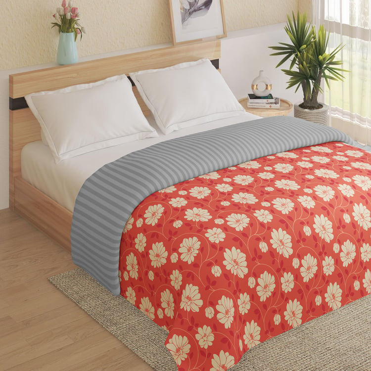 Pacific Juniper Floral Printed Double Comforter