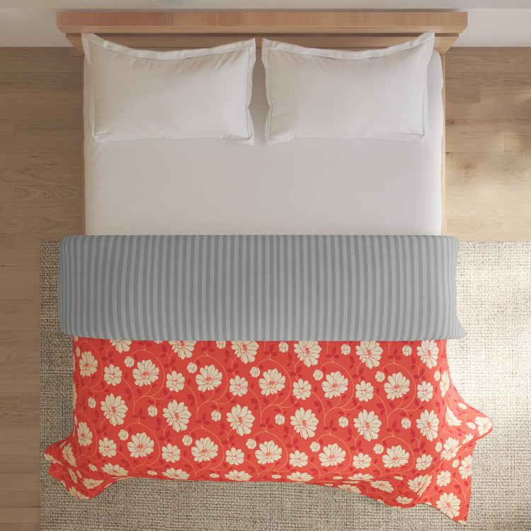 Pacific Juniper Floral Printed Double Comforter