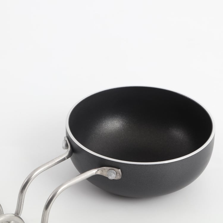 Fiona Sebron Aluminium Tadka Pan - 30cm