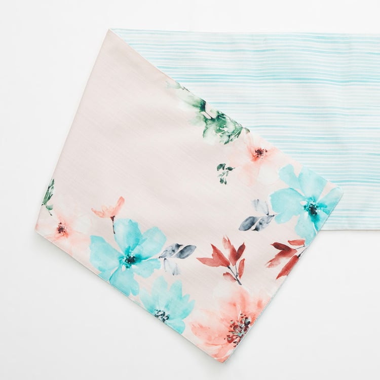 Hello Spring Floral Print Table Runner