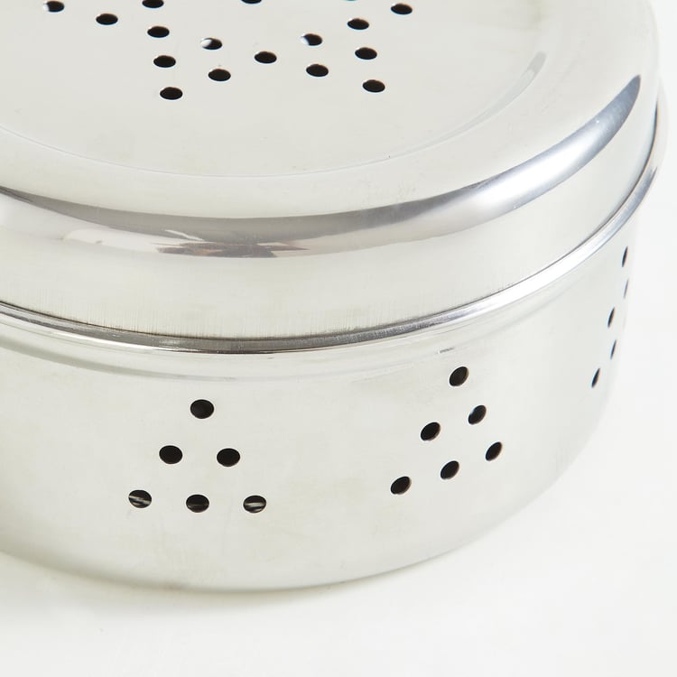 Glovia Steel Coriander Box with Grater