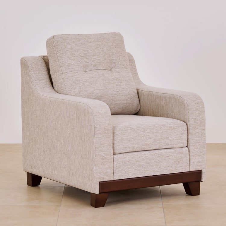 Sylvester NXT Fabric 1-Seater Sofa - Beige