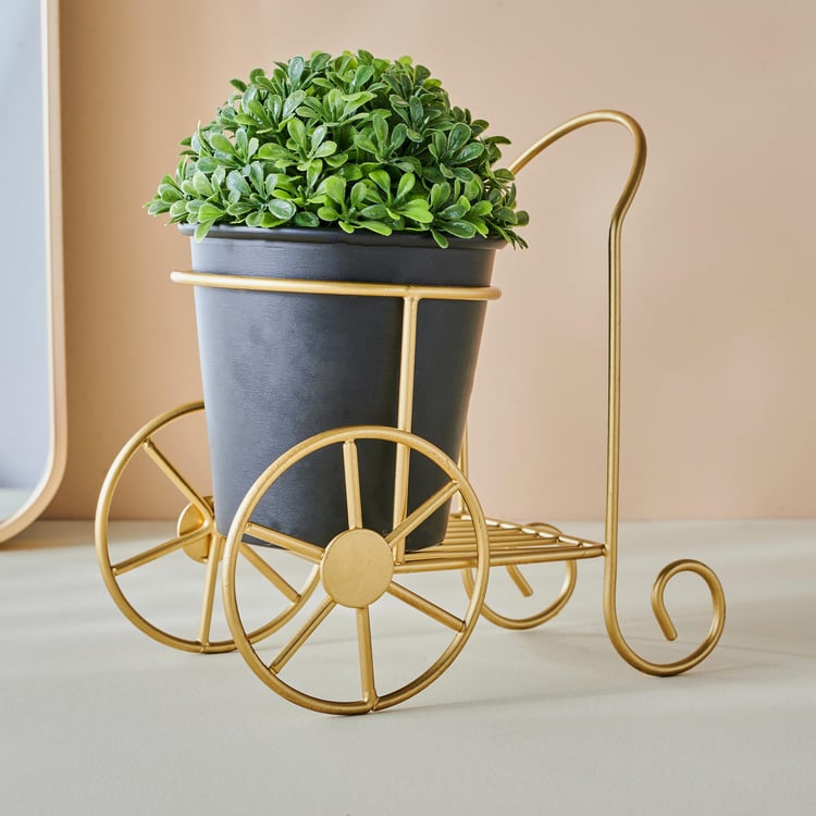 Gloria Metal Trolley Planter