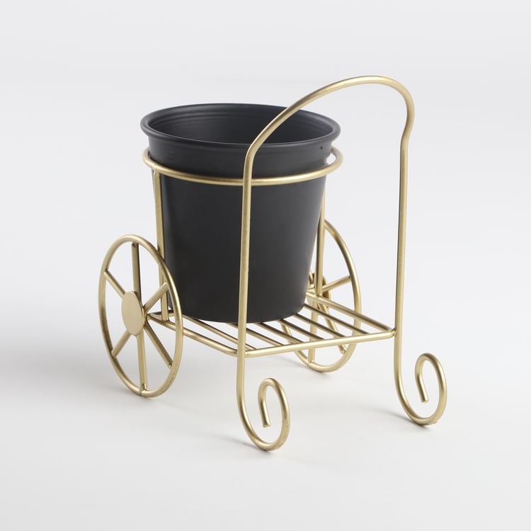 Gloria Metal Trolley Planter