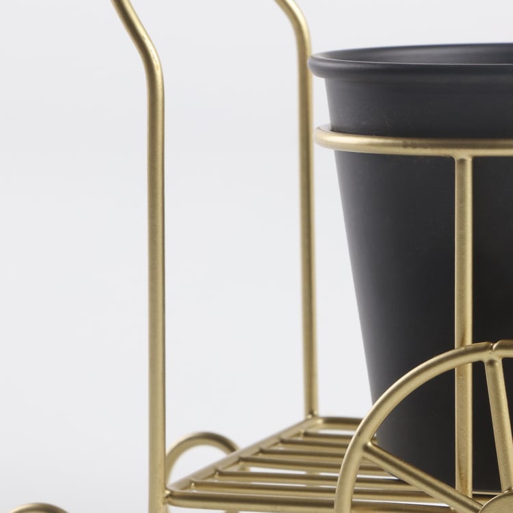 Gloria Metal Trolley Planter