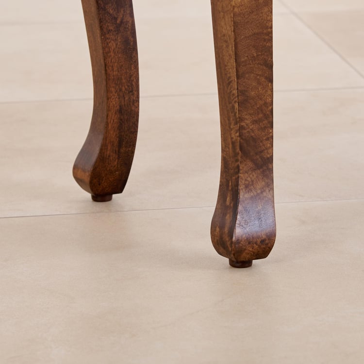 (Refurbished) Victoria Mango Wood Dining Bench - Brown